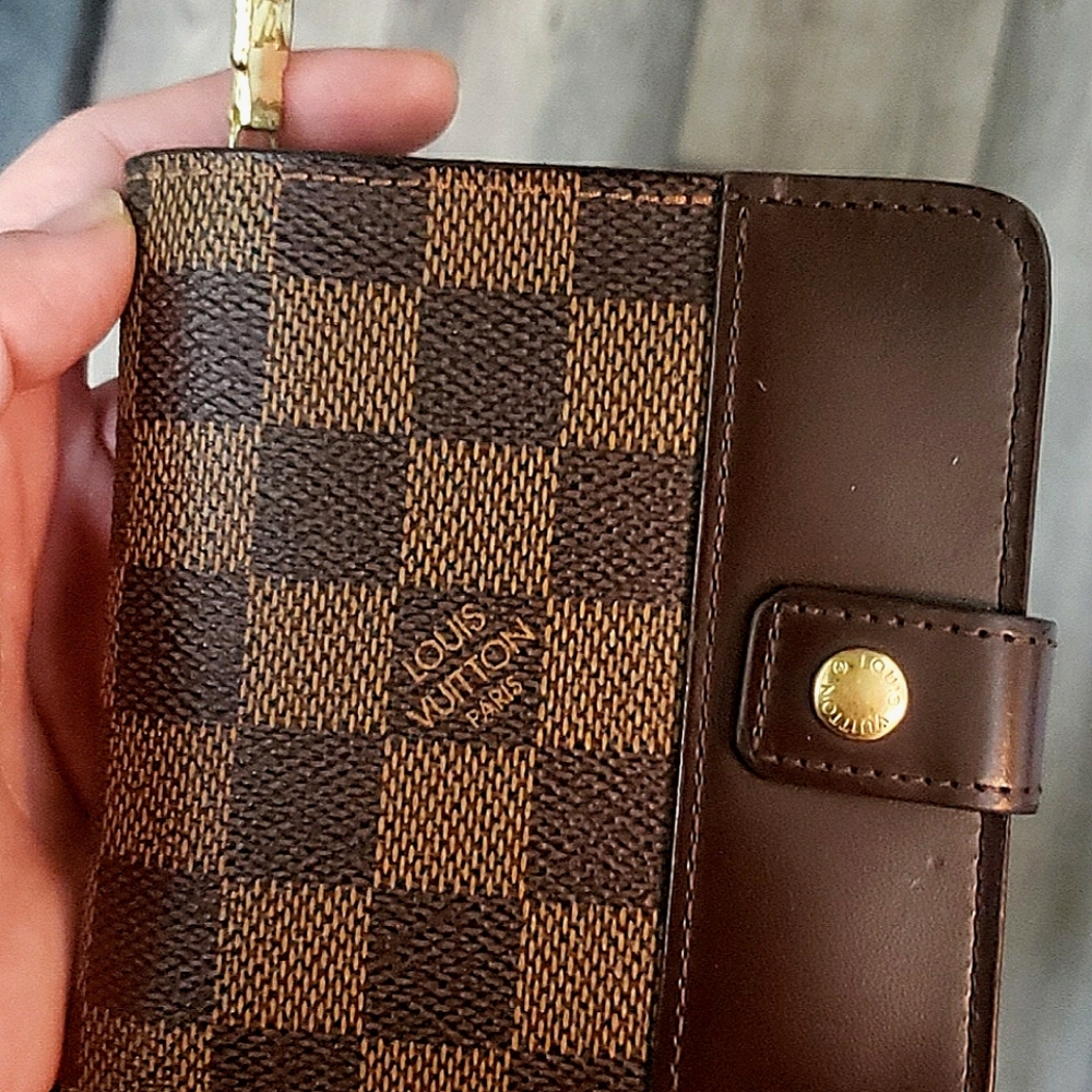 Louis Vuitton Damier Ebene Compact Zip Wallet